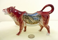 Cleethorpes souvenir cow creamer