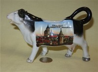 Stassfurt souvenir cow creamer
