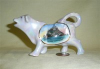 Mont St Michel souvenir cow creamer