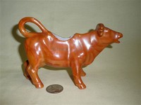 Jersey souvenir cow creamer. right