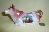 Cherbourg souvenir cow creamer