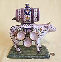 Geo Martel cow decanter