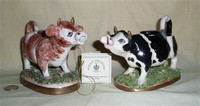 2 Royale Stratfoird cow creamers