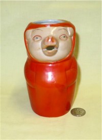 S&V Red wrapped pig creamer, front