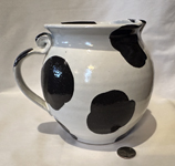 Fface jug pitcher back