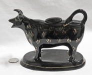 Jackfield cow creamer variant, side