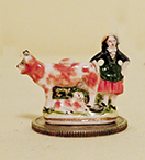 V&R Lady and cow spill vase