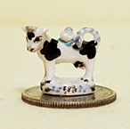 V&R black and white cow creamer