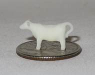 white doll house 'milk' cow