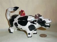 Dottie Dracos homemade cow creamer