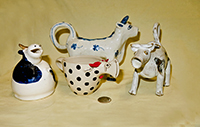 Artisan cow creamers