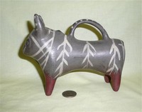 Modern replica of Cypriot bull rhyton