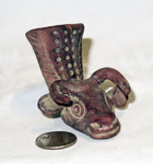 small bull head rhyton