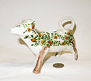 French porvcelain cow creamer