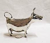 German 800 silver cow creamer