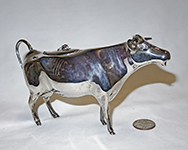 Lawrton silver cow creamer