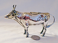 Cartier, Ital;y silver cow creamer