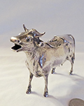 JR&Co import silver cow creamer