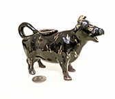 Kent style Jackfield cow creamer