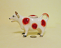 Sandland cow creamer, side