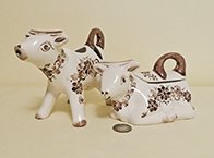 Sta-Ma Cuernavaca cow creamer and sugar