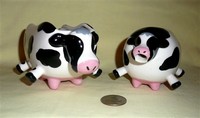 Boston Warehouse cow creamer and sugar