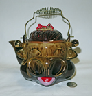 Thames brown cow head teapot