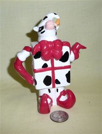 Small jester cow teapot