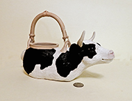 Holstein creamer by Christy Crews Dunn